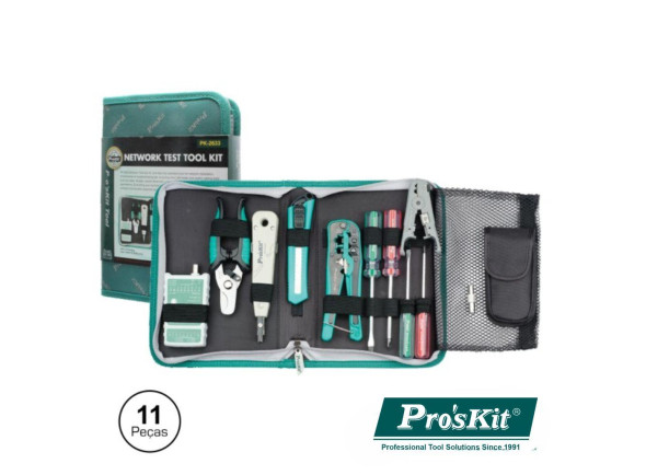 PROSKIT Mala Ferramentas Profissional 11 Peças PROSKIT Mala Ferramentas Profissional 11 Peças